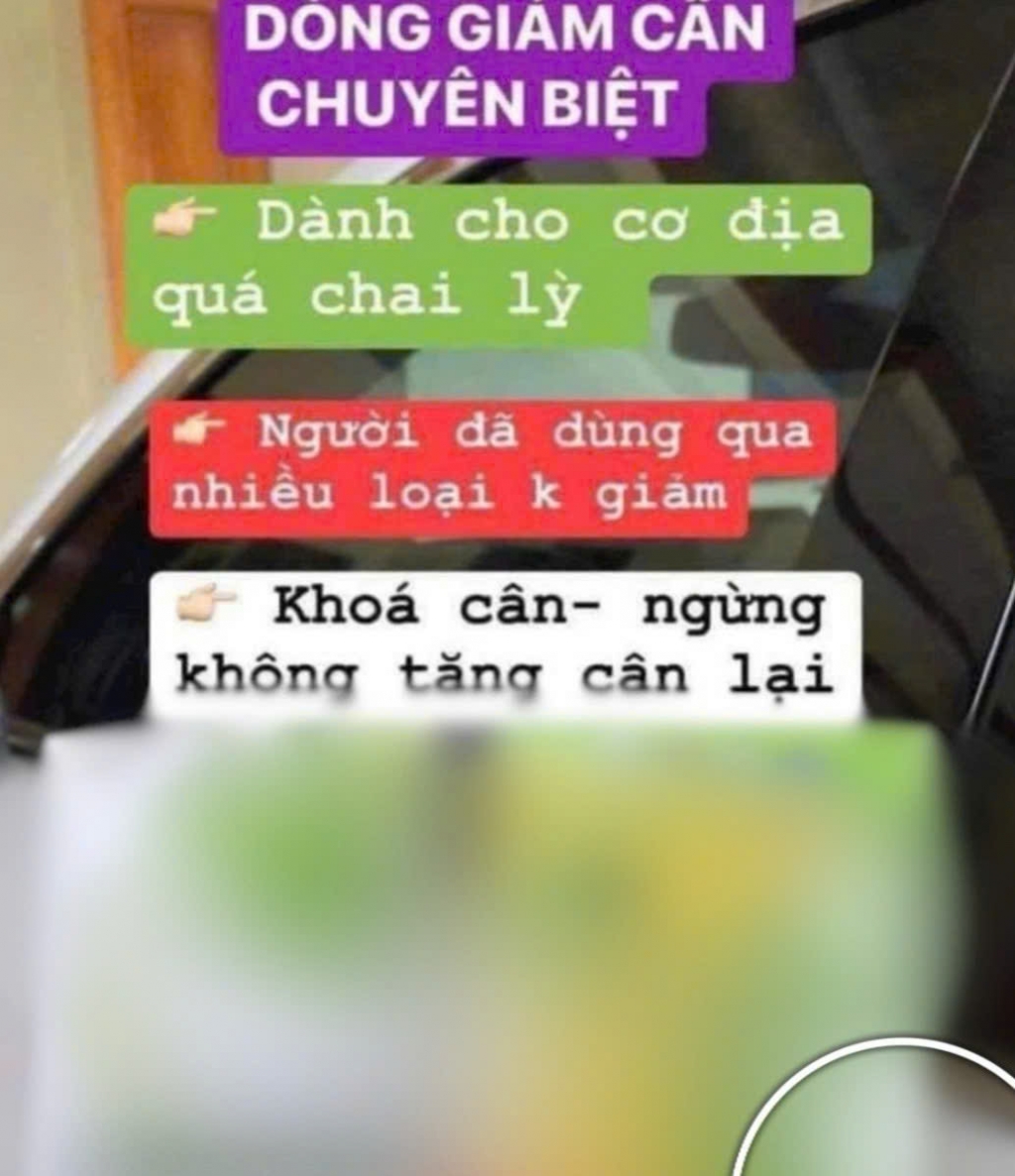 Những lời quảng cáo “có cánh”, có hình ảnh chứng thực khiến chị em tin vào công dụng thần thánh của thực phẩm chức năng. Ảnh: T.P