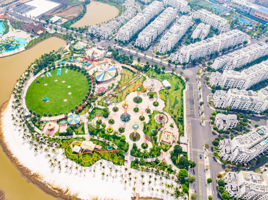 The Opus One có vị trí gần nhất với hệ sinh thái tiện ích của Vinhomes Grand Park