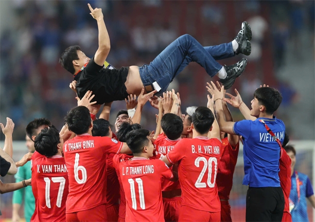 Số tiền kỷ lục mà đội tuyển Việt Nam nhận được sau chức vô địch ASEAN Cup 2024