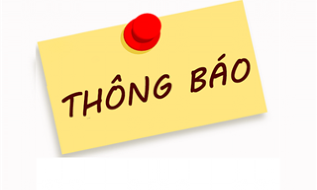 Thông báo thay đổi