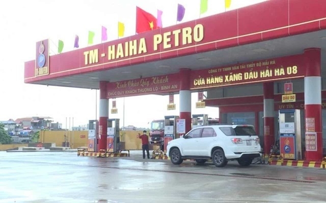 Một cây xăng của Hải Hà Petro.