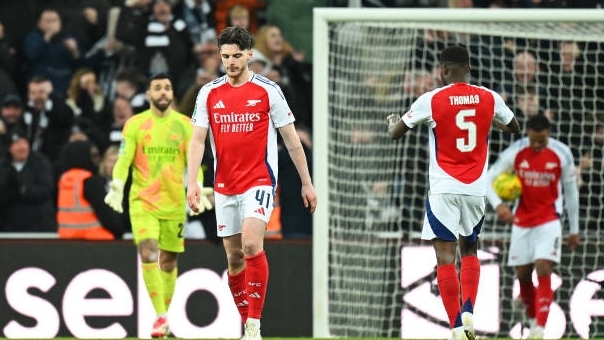 Arsenal thảm bại trước Newcastle: giấc mơ Carabao Cup tan vỡ