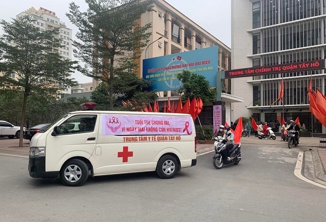 Hà Nội: tăng cường các hoạt động phòng, chống HIV/AIDS. Ảnh minh họa: soyte.hanoi.gov.vn