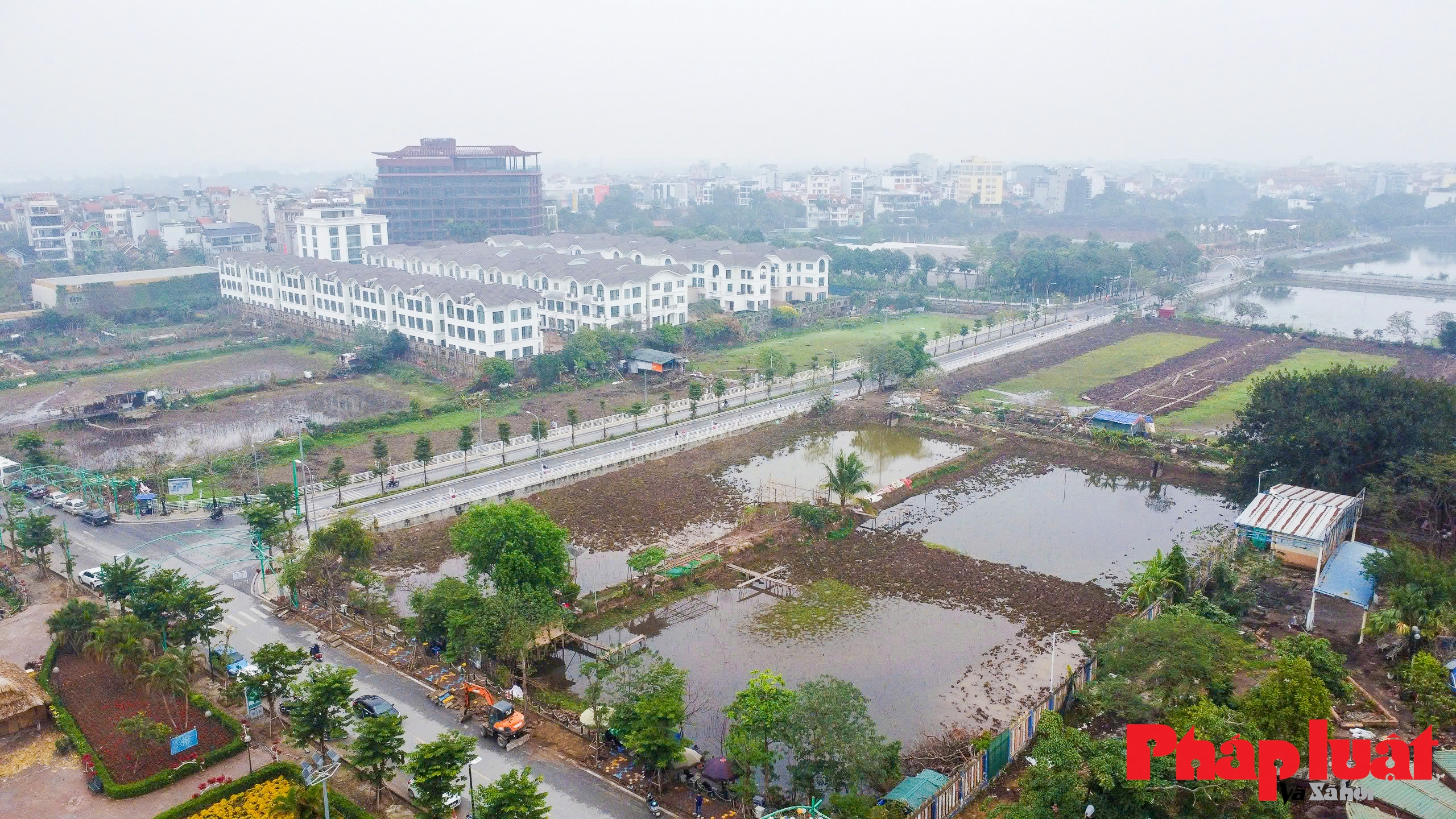 Vị trí của hồ trung gian 