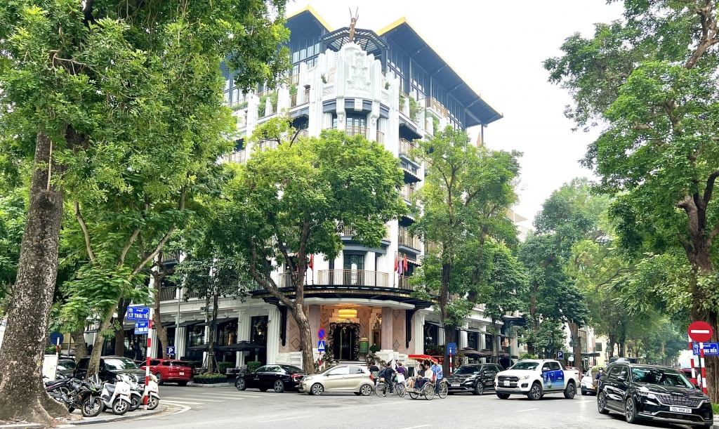 Khách sạn Capella Hanoi lần đầu lọt vào danh sách những khách sạn hàng đầu thế giới năm 2025 do Forbes Travel Guide bình chọn. Ảnh: Vân Lê