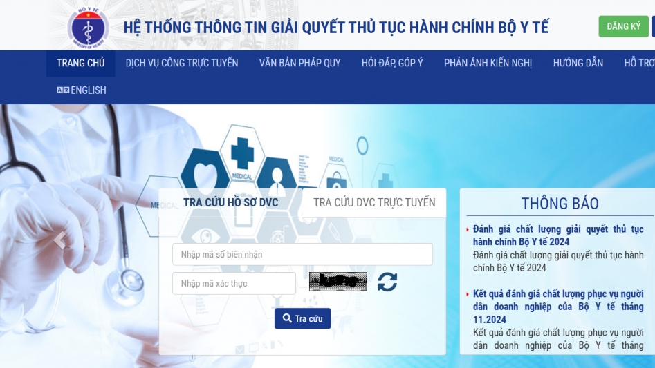 Giải quyết trực tuyến nhiều thủ tục hành chính về an toàn thực phẩm