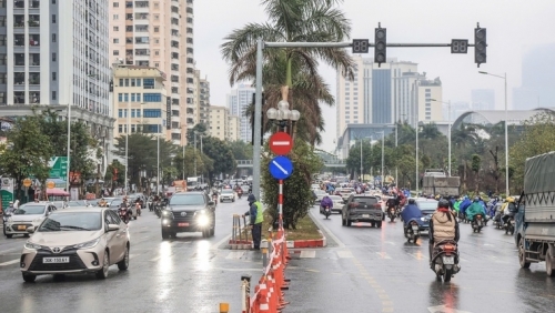 Hà Nội sẽ rào chắn, tắt tín hiệu đèn tại ngã tư Trần Hữu Dực - Nguyễn Văn Giáp