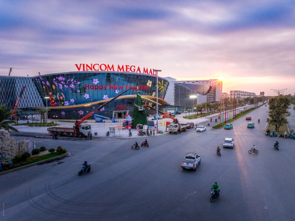 Vincom Mega Mall Ocean City dự kiến khai trương tháng 5/2025