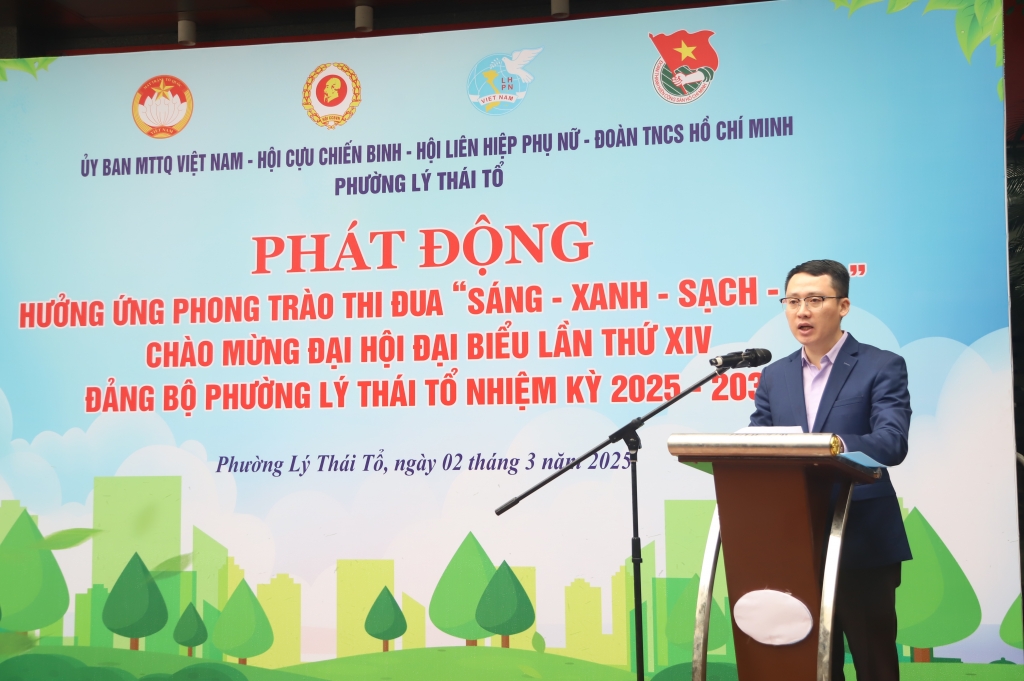 Phường Lý Thái Tổ phát động hưởng ứng Phong trào thi đua 