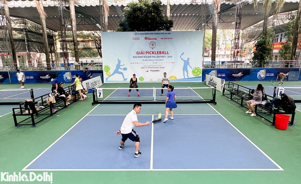 Ngày 12/3, bốc thăm Giải &quot;Pickleball Báo Kinh tế &amp; Đô thị lần thứ I-2025&quot;