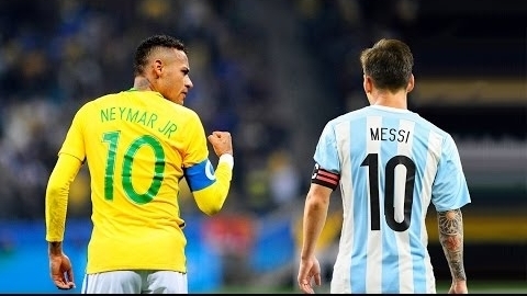 Neymar chuẩn bị đối đầu với Messi tại vòng loại World Cup 2026