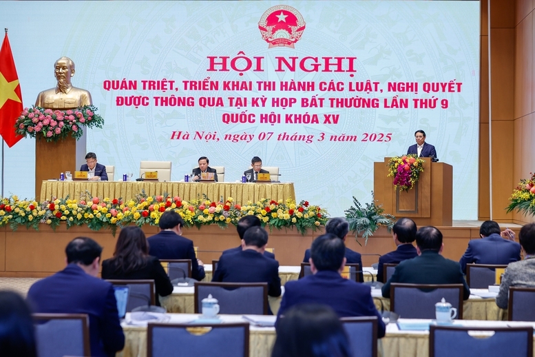 Quang cảnh hội nghị. Ảnh: VGP/Nhật Bắc