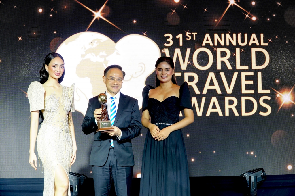 Đây là năm thứ hai liên tiếp Vietravel Airlines nhận được giải thưởng World Travel Awards. Ảnh: VA