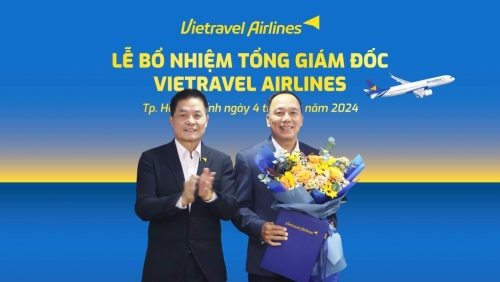 Vietravel Airlines bổ nhiệm tân Tổng Giám đốc