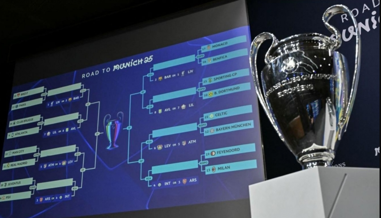 Xác định 4 cặp đấu tại vòng tứ kết Champions League