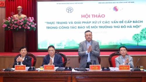 “Gỡ” bài toán cấp thiết trong công tác bảo vệ môi trường Hà Nội