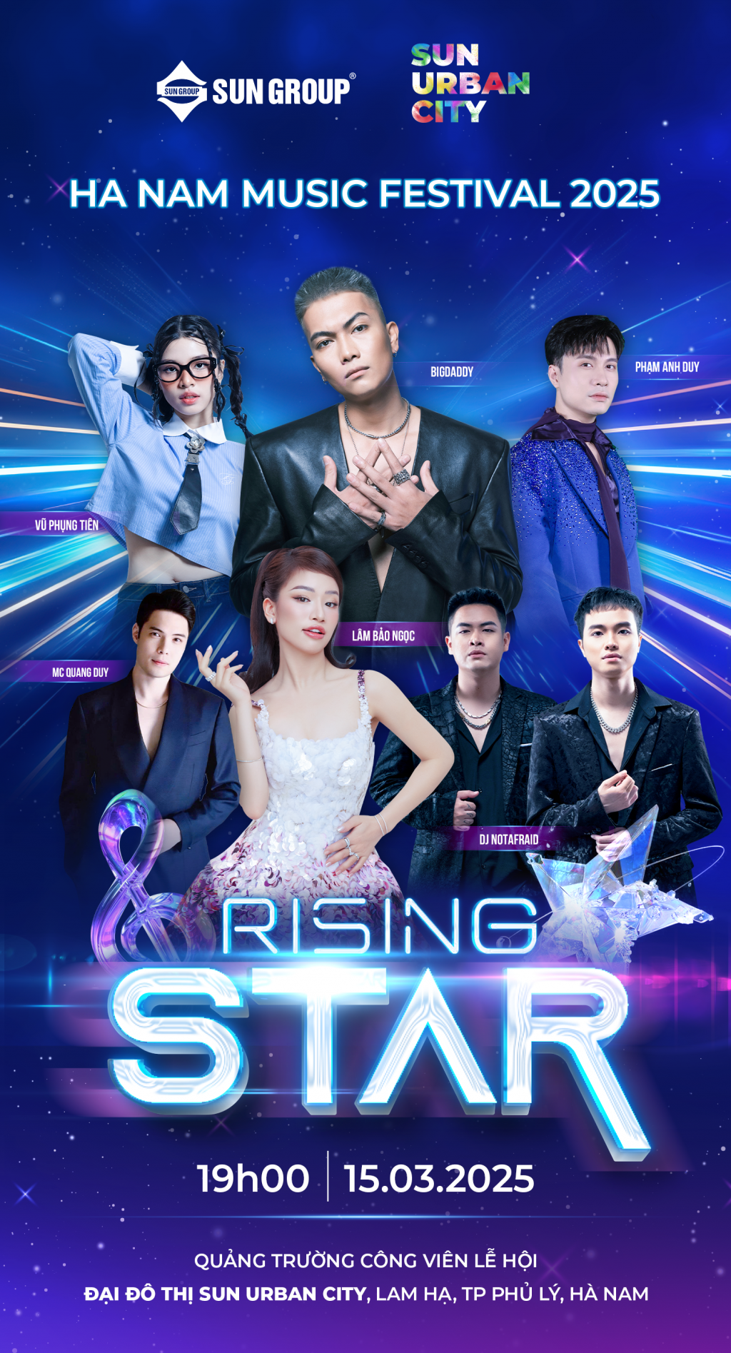 Đêm nhạc “Rising Star” quy tụ dàn line-up đình đám 