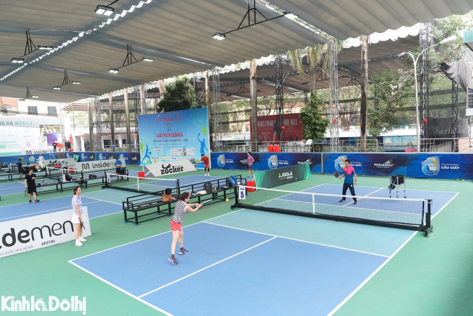 Lễ khai mạc Giải “Pickleball Báo Kinh tế & Đô thị lần thứ I – 2025” sẽ diễn ra sáng 15/3.