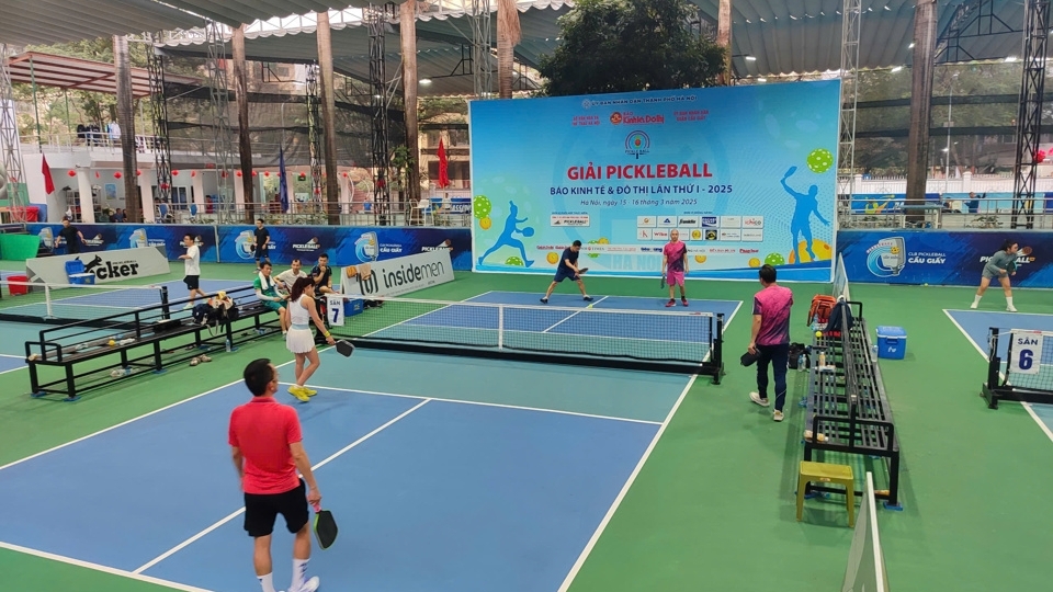 sang nay khai mac giai pickleball bao kinh te do thi lan thu i 2025