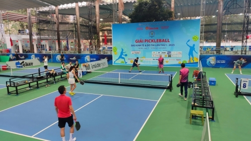 Sáng nay, khai mạc Giải “Pickleball Báo Kinh tế & Đô thị lần thứ I-2025”