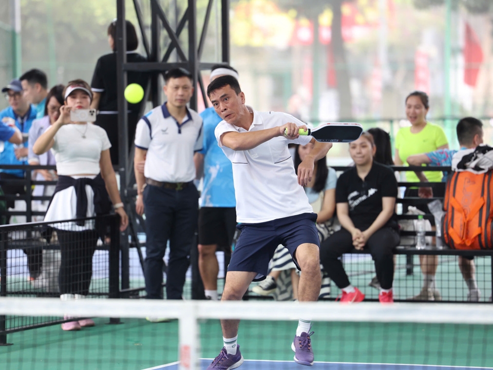 Những hình ảnh ấn tượng tại Giải Pickleball báo Kinh tế&amp; Đô thị lần thứ 1 2025