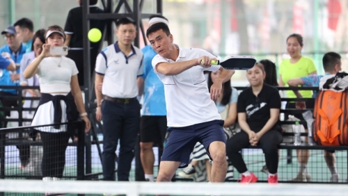 Những hình ảnh ấn tượng tại Giải Pickleball báo Kinh tế& Đô thị lần thứ 1-2025