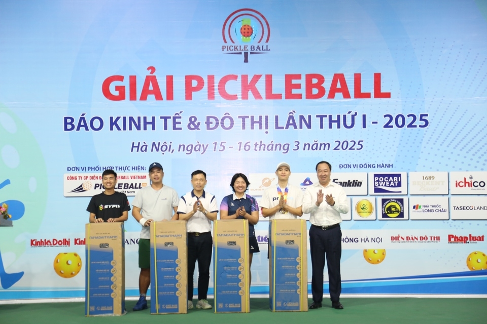 Bế mạc Giải “Pickleball Báo Kinh tế & Đô thị lần thứ I - 2025”