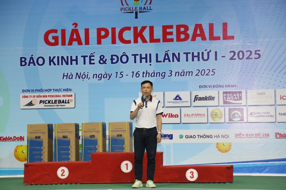 Bế mạc Giải “Pickleball Báo Kinh tế & Đô thị lần thứ I - 2025”