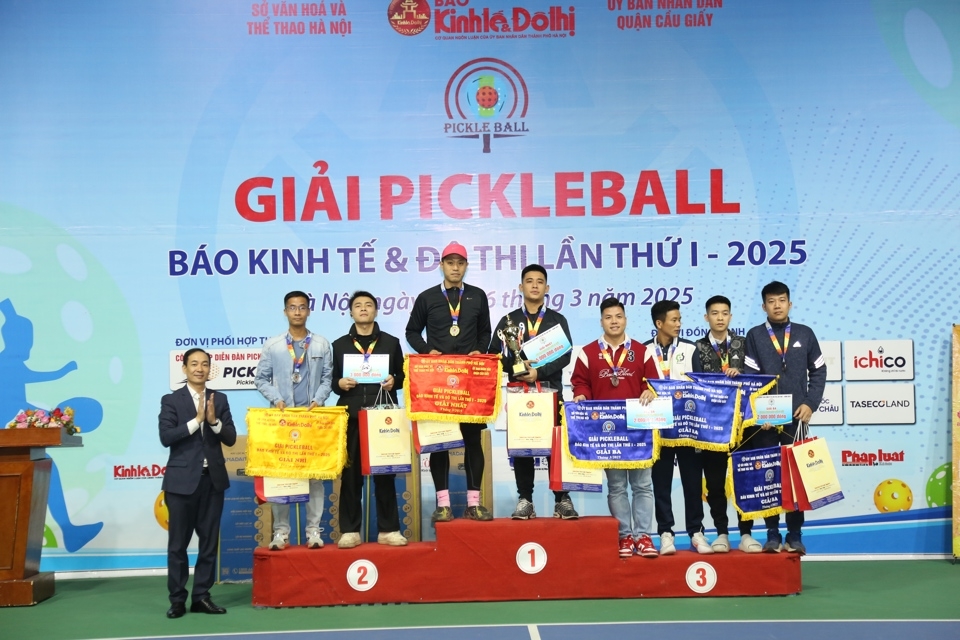 Bế mạc Giải “Pickleball Báo Kinh tế & Đô thị lần thứ I - 2025”