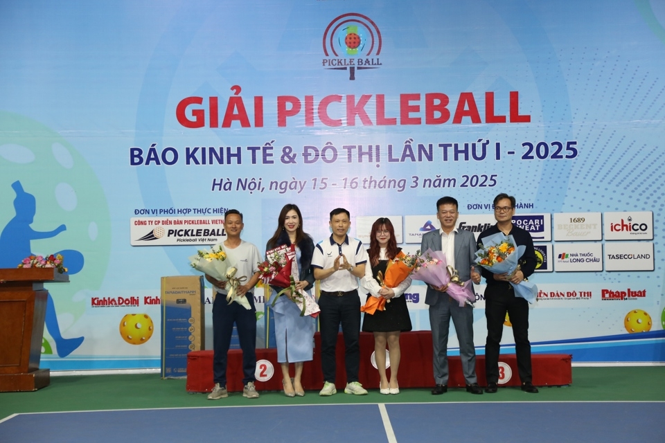 Bế mạc Giải “Pickleball Báo Kinh tế & Đô thị lần thứ I - 2025”