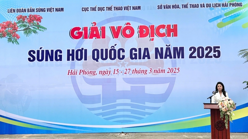 Khai mạc Giải vô địch súng hơi Quốc gia năm 2025