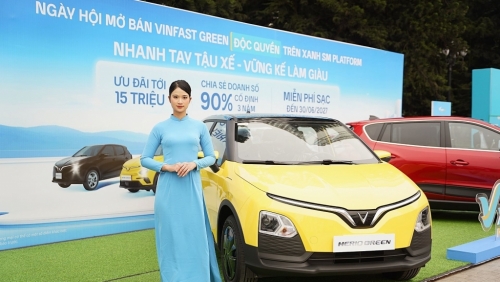 “Vua dịch vụ” phân khúc giá 500 triệu Herio Green tạo sức hút khi mở cọc