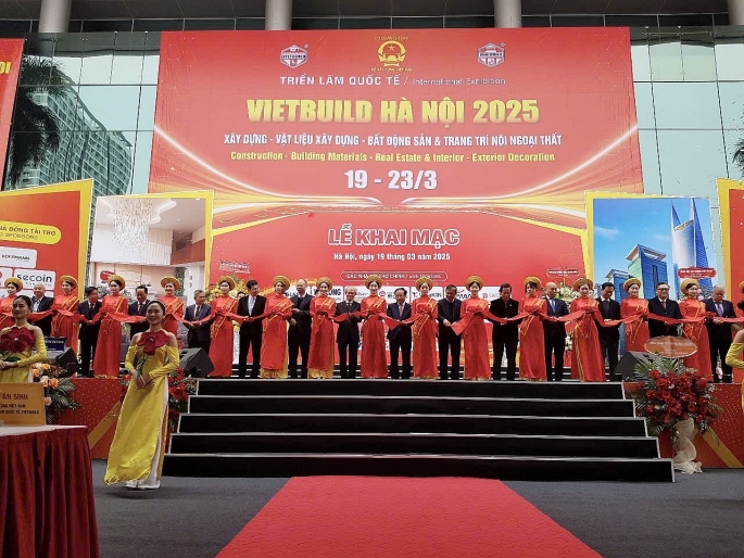 400 doanh nghiệp với gần 1.500 gian hàng tham dự Vietbuild Hà Nội 2025