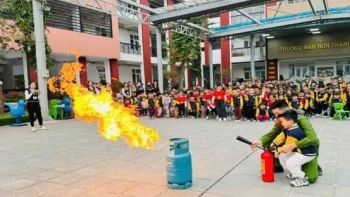 Hà Nội: tuyên truyền, tập huấn kỹ năng phòng cháy chữa cháy trong nhà trường