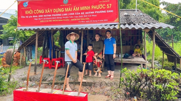 Chàng “thợ xây” Minh Phước: hành trình yêu thương trao 100 mái ấm cho người dân miền Tây