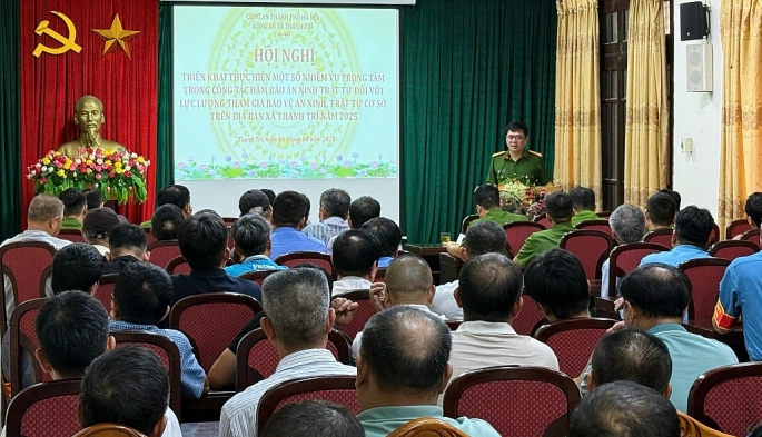 Giữ vững thế trận an ninh Nhân dân, xây dựng phong trào “Toàn dân bảo vệ an ninh Tổ quốc”