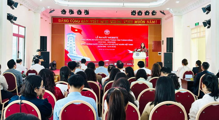 Hà Nội ra mắt website chào mừng 80 năm Cách mạng tháng Tám và Quốc khánh 2/9