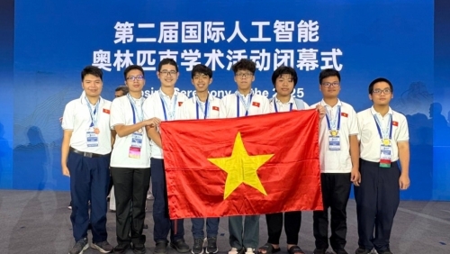 Học sinh Việt Nam bùng nổ thành tích tại Olympic trí tuệ nhân tạo quốc tế năm 2025
