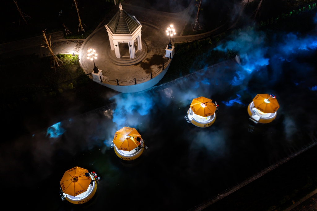 Ngỡ ngàng vẻ đẹp như cổ tích tại Dòng sông Ánh sáng sắp ra mắt tại Tây Ninh