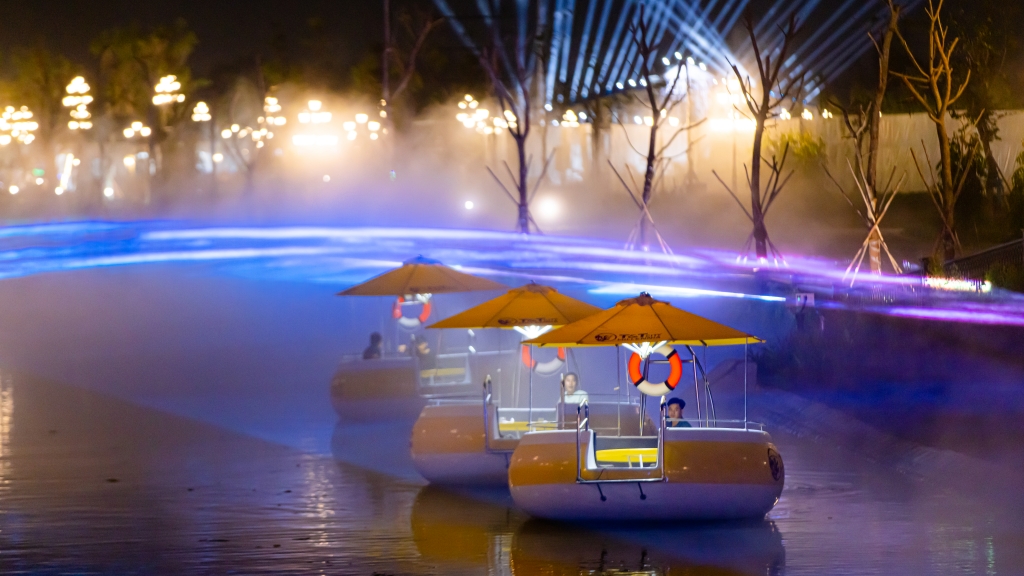 Ngỡ ngàng vẻ đẹp như cổ tích tại Dòng sông Ánh sáng sắp ra mắt tại Tây Ninh