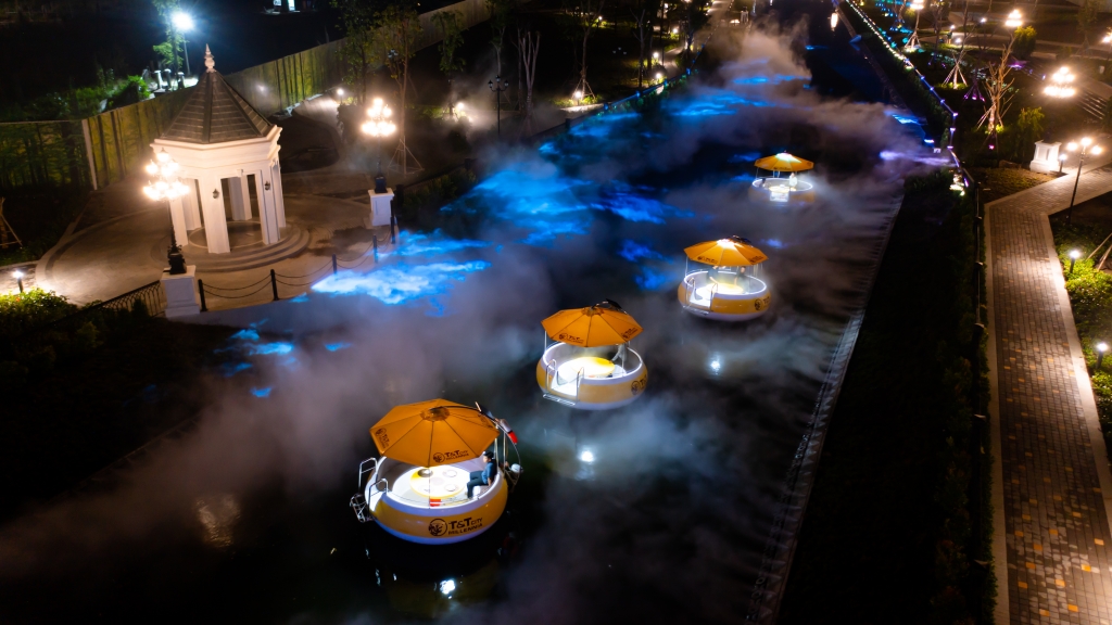 Thành phố Thiên niên kỷ T&T City Millennia bừng sáng trước đại nhạc hội