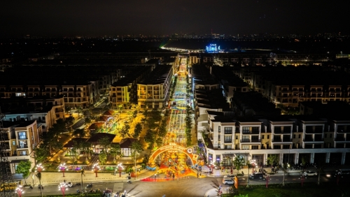 Thành phố Thiên niên kỷ T&T City Millennia bừng sáng trước đại nhạc hội
