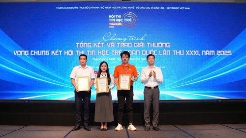 Hà Nội đoạt giải Nhất toàn đoàn Hội thi Tin học trẻ toàn quốc năm 2025