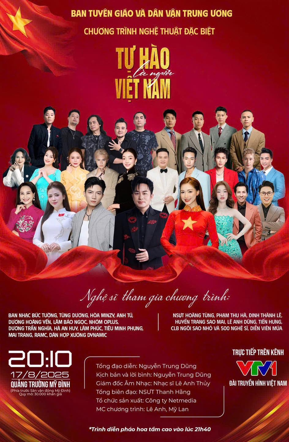 Sắp diễn ra concert quốc gia “Tự hào là người Việt Nam”