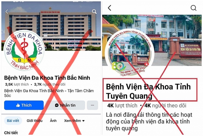 Cảnh báo tình trạng giả mạo fanpage bệnh viện để lừa đảo quyên góp từ thiện