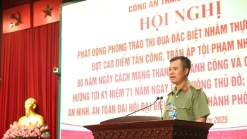 Phát động phong trào thi đua đặc biệt cao điểm tấn công, trấn áp tội phạm