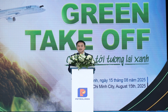 Petrolimex ra mắt Nhiên liệu hàng không bền vững Petrolimex ra mắt Nhiên liệu hàng không bền vững