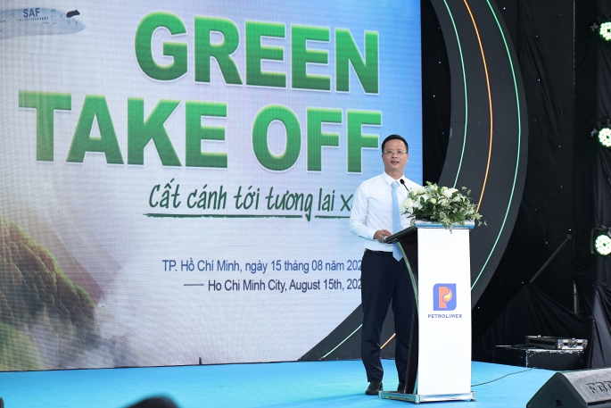 Petrolimex ra mắt Nhiên liệu hàng không bền vững Petrolimex ra mắt Nhiên liệu hàng không bền vững
