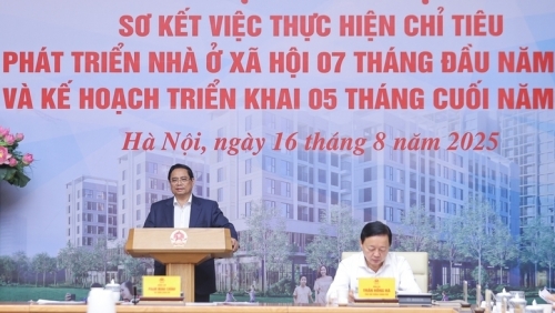 Kiên định mục tiêu hoàn thành ít nhất 100.000 căn nhà ở xã hội từ nay đến cuối năm 2025