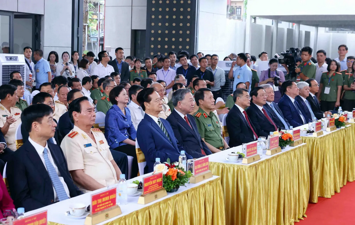 Tổng Bí thư Tô Lâm dự lễ khánh thành trụ sở Bộ Công an